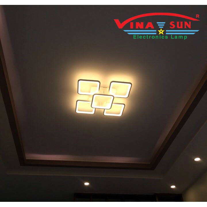 ĐÈN LED ỐP TRẦN TRANG TRÍ PHÒNG KHÁCH VINASUN, BẢO HÀNH 1 NĂM-ĐIỆN DÂN DỤNG HÀ NỘI