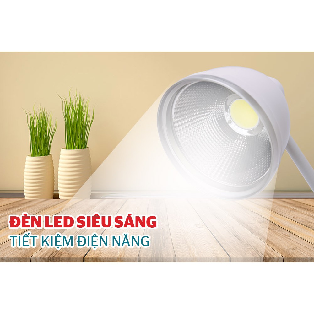 Đèn bàn bóng LED APEX APE-03LED - Bảo hành chính hãng 12 tháng
