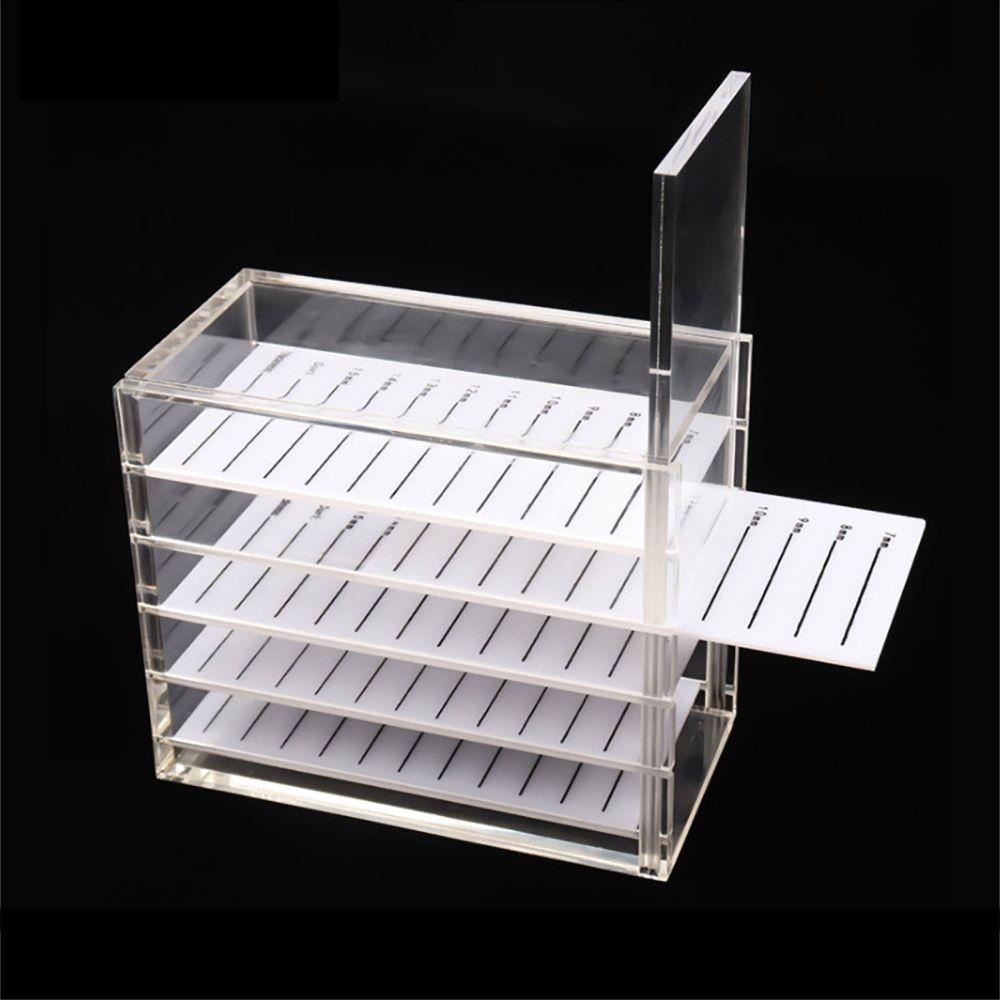 Hộp Đựng Lông Mi Giả Trong Suốt Tái Sử Dụng Tiện Lợi