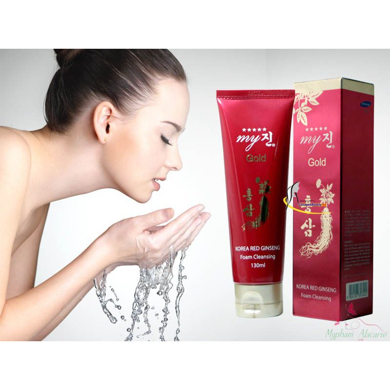 Tẩy Da Chết, Tẩy Tế Bào Chết sâm đỏ Korea Red Ginseng Peeling Gel My Gold 130ml chính hãng hàn quốc