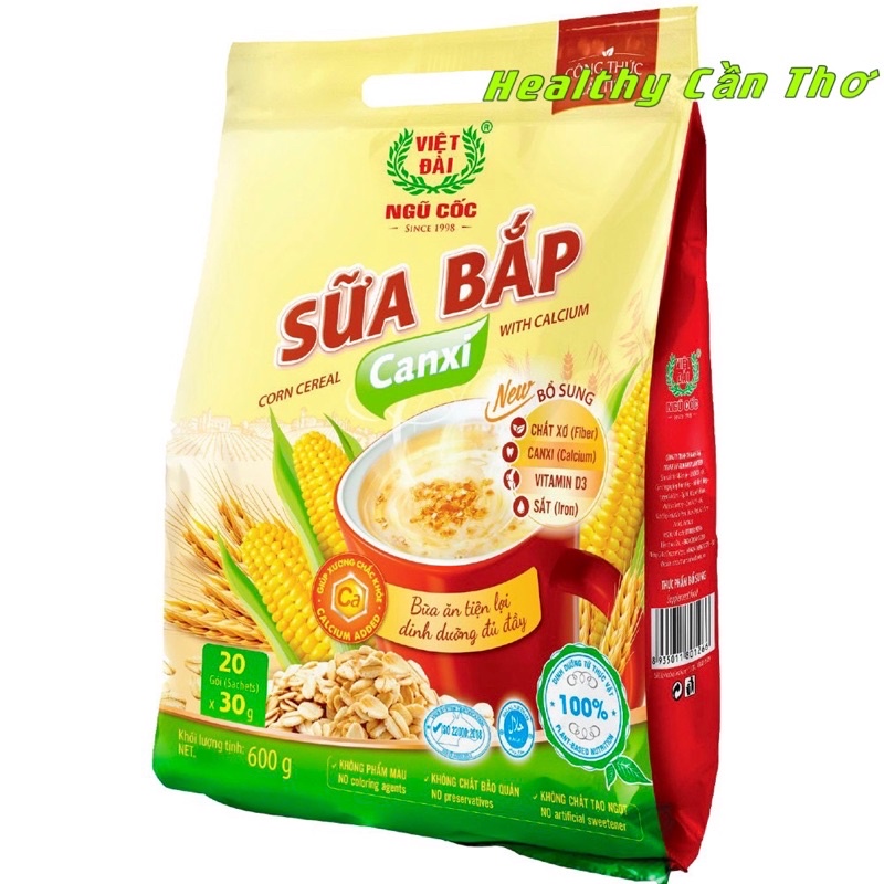 Sữa Bắp Canxi Việt Đài 600gr