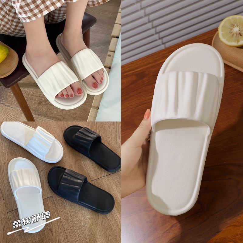 Dép sandal MS ISS889 đế bằng thiết kế đơn giản thời trang mùa hè cho nữ