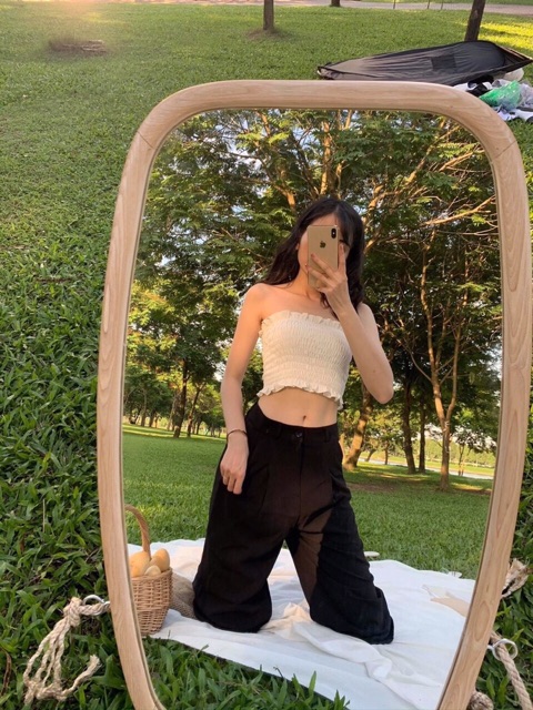 [Mã FAMAYWA giảm 10K đơn 50K] [Kèm ảnh thật ] CROPTOP QUÂY NHÚN | BigBuy360 - bigbuy360.vn