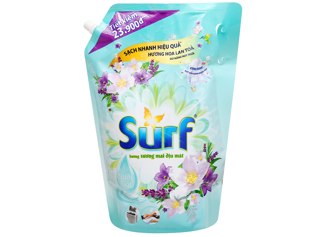 Nước Giặt Surf Túi 3.5kg /3.1kg