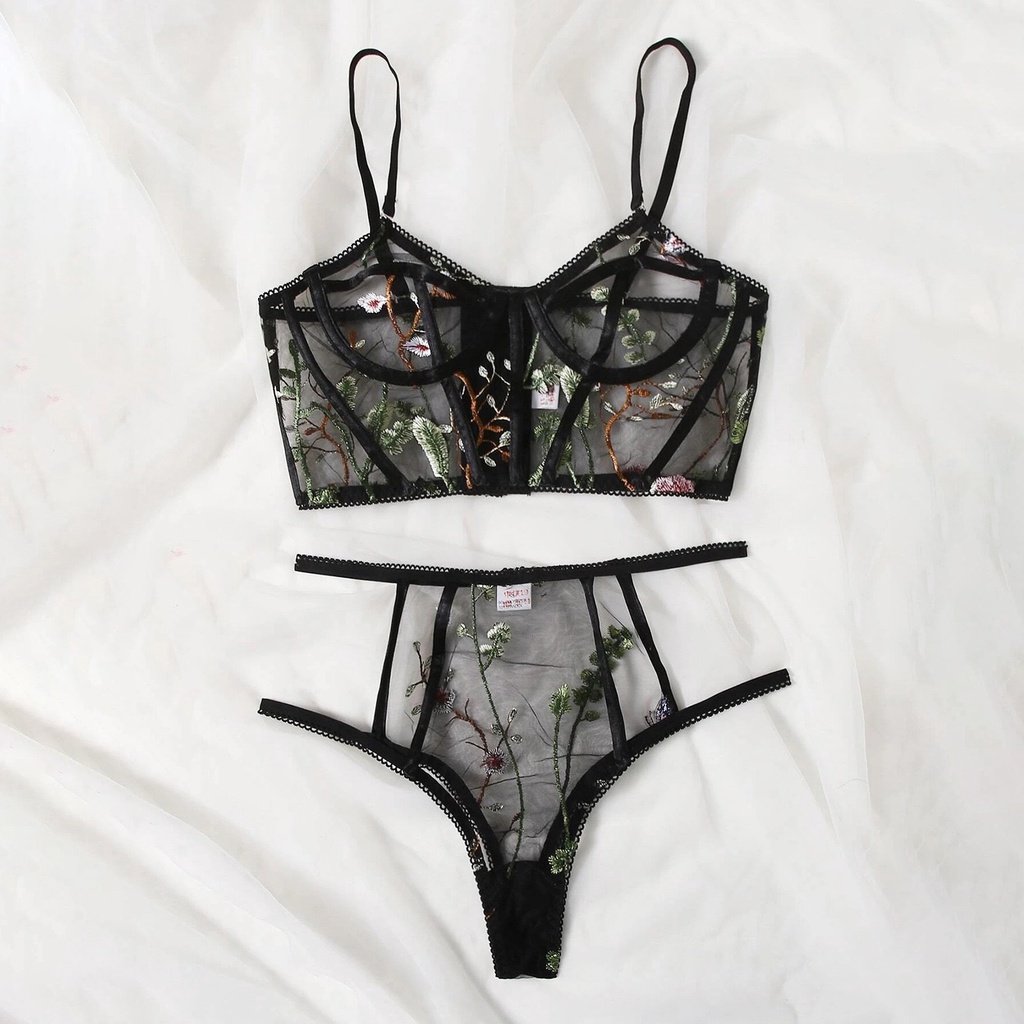 Quần Lót Lọt Khe Thêu Hoa Gợi Cảm Cho Nữ | BigBuy360 - bigbuy360.vn