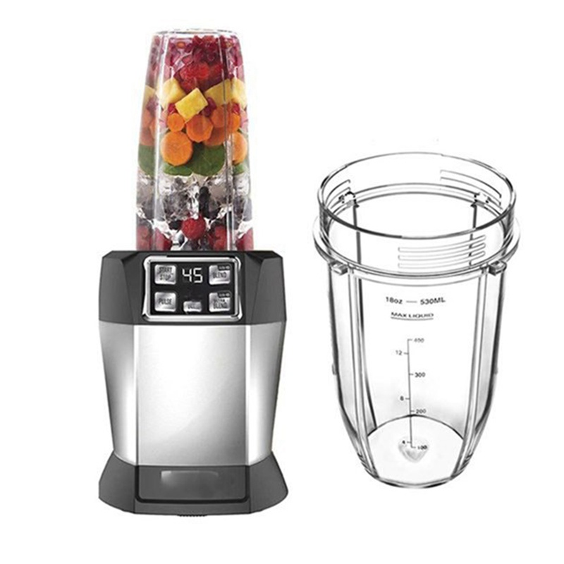 Bộ 2 Cốc Đánh Trứng 18Oz Thay Thế Cho Ninja Auto IQ BL480 BL642 BL450 BL682 BL480 BL490 BL640 BL680