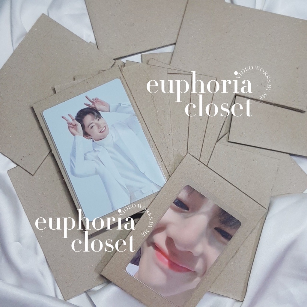 BÌA LẠNH 2MM GÓI CARD, PHOTOCARD MINIPHOTOCARD SIZE VỪA TOP B8
