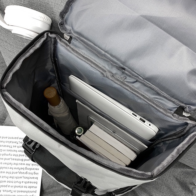 Balo du lịch nam nữ ZAJA size lớn đi phượt thời trang đi học nhiều ngăn đựng laptop ulzzang