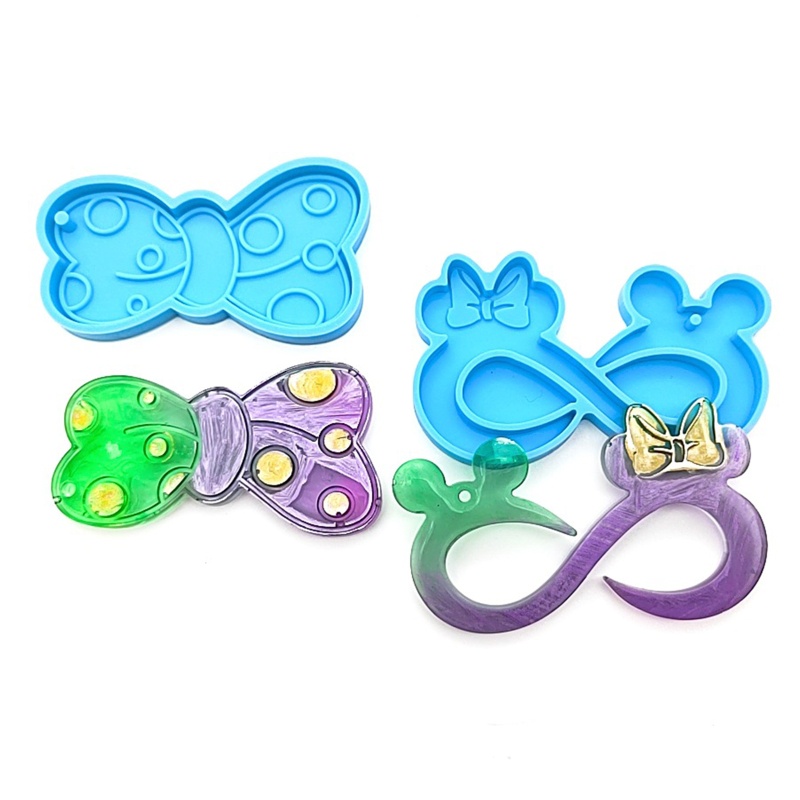 Khuôn Silicone Làm Trang Sức Có Lỗ Treo DIY