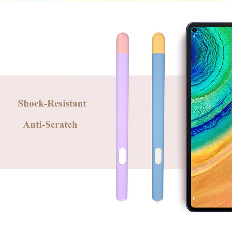 Vỏ Bảo Vệ Bút Cảm Ứng Samsung Galaxy Tab S8 S7 FE S6 Ultra Lite Plus Bằng Silicon Mềm Chống Trượt Chống Trầy Xước