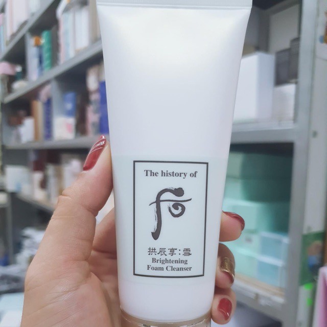 Sữa Rửa Mặt Làm Trắng Da Hoàng Cung Whoo Brightening Foam Cleanser 100ml