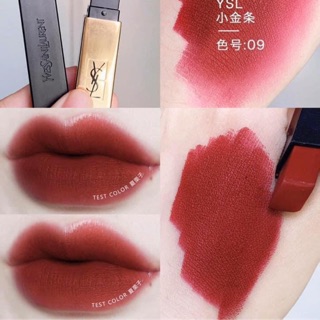 Son Ysl Slim 09 Tester Unbox nắp trắng