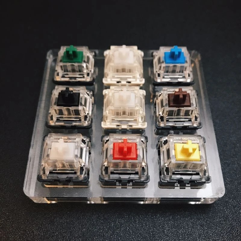 Công tắc phím cơ Gateron switch bàn phím cơ custom, thay thế Chính hãng mới 100% Mechanical keyboard Blue Gateron switch | BigBuy360 - bigbuy360.vn