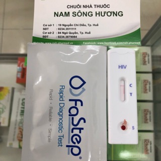 ❤️COMBO 2 bộ Que thử test thử nhanh HIV tại nhà FASTEP của MỸ chính xác 99,99% kèm clip hướng dẫn