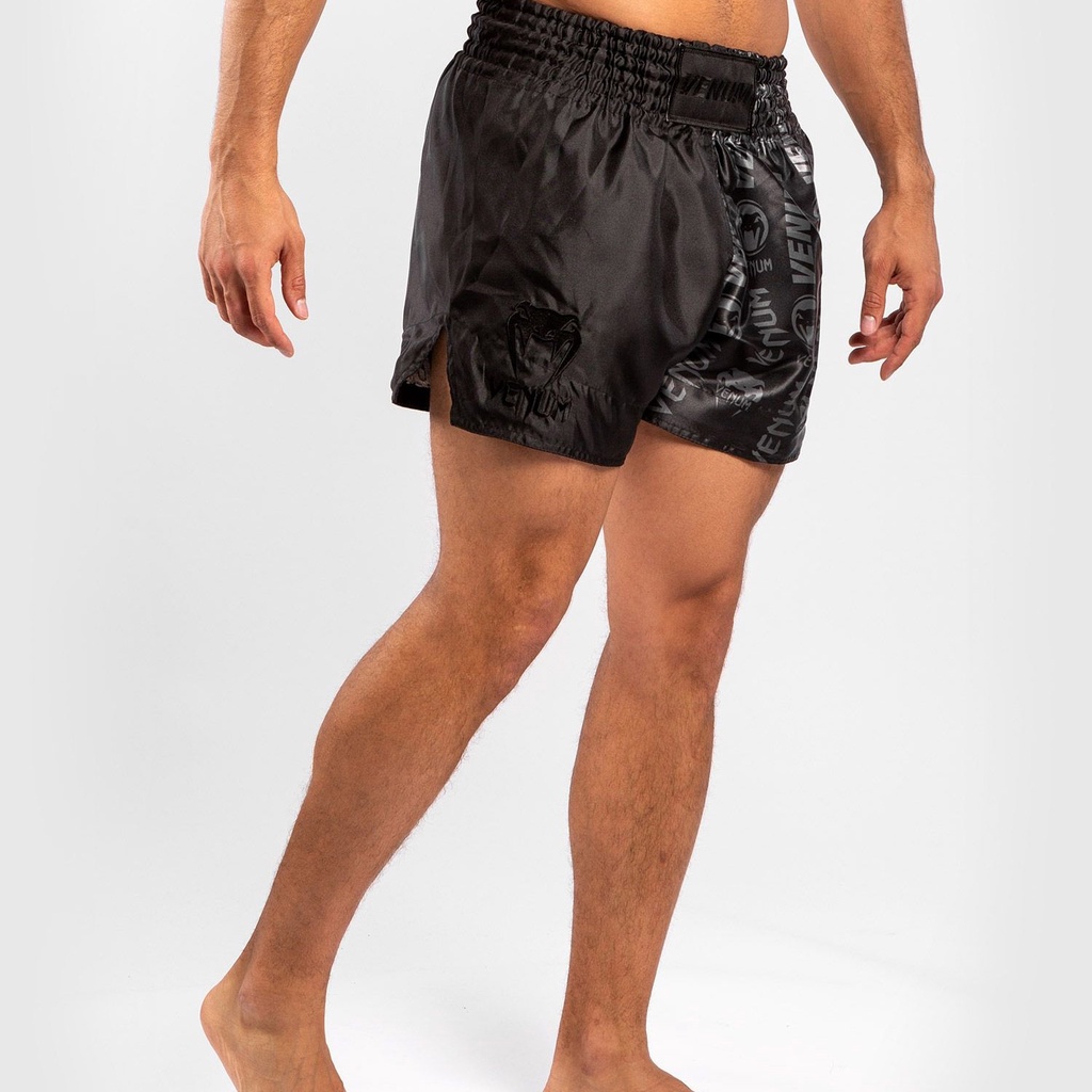 Quần Muay Thai Venum Logos - Black