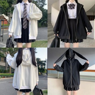[Ảnh Thật - Order Hàng Loại 1] (H) Áo khoác Lolita nỉ bông tai thỏ mặc Đông loại đẹp