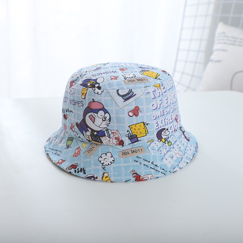 Mũ bucket cho bé, mũ vành đi biển họa tiết cho bé 3-5 tuổi
