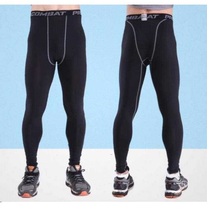 quần giữ nhiệt nam body tập gym PRO COMBAT, áo giữ nhiệt nam, body tay dài GYM SHARK bóng đá nam dài tay Đẹp