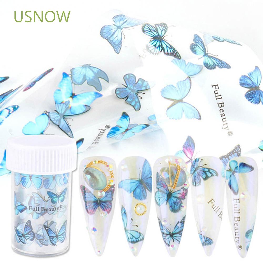 [Hàng mới về] Hình dán trang trí móng tay hình bướm 3D 100X4Cm