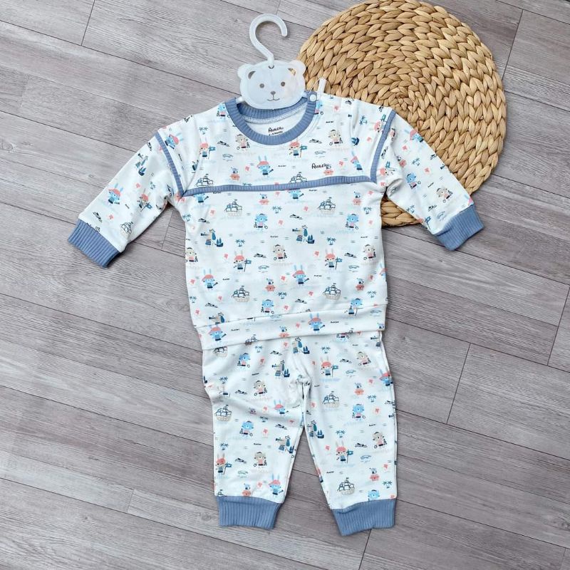 Avaler_ Bộ nỉ da cá cho bé