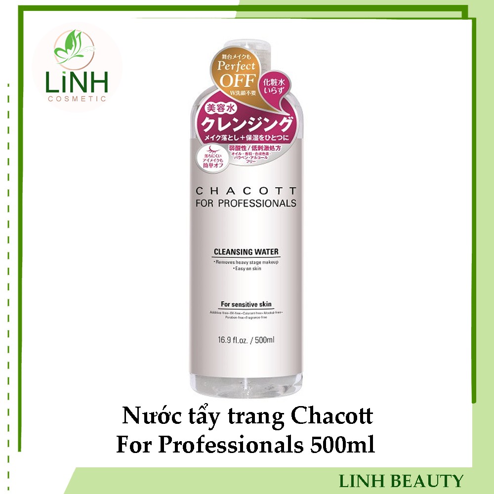 Nước tẩy trang Chacott For Professionals 500ml