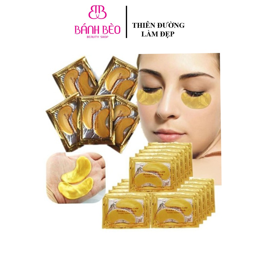 Mặt nạ mắt Collagen Crystal với tinh chất collagen giúp giảm thâm vùng mắt hiệu quả