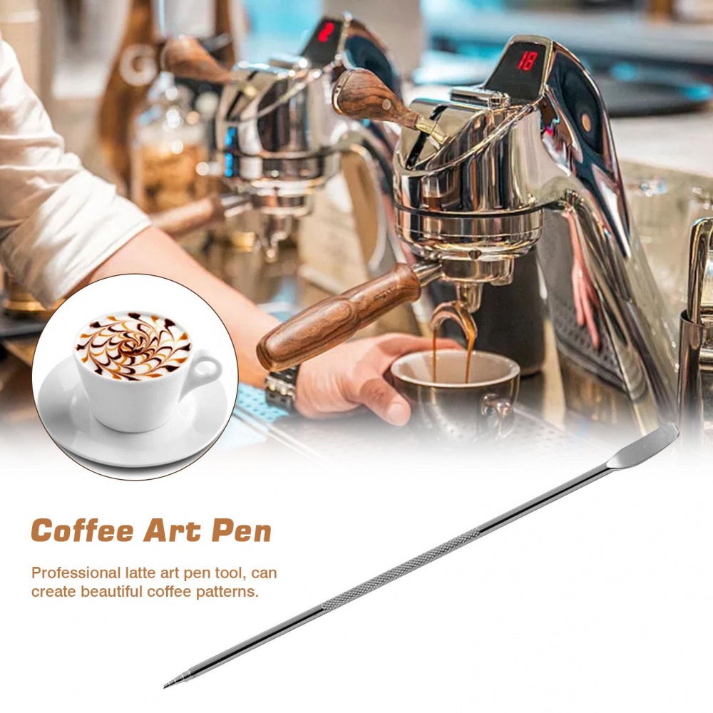 Bút vẽ trang trí cà phê cappuccino Latte Espresso