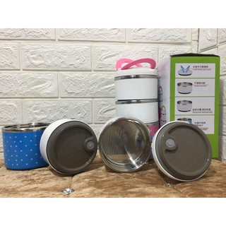 Cặp lồng 3 tầng 2 lớp chấm bi