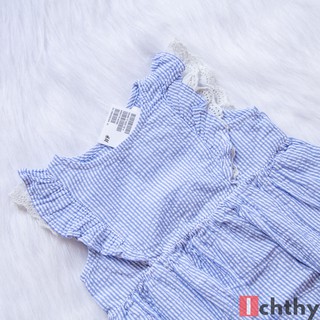 Váy sọc xanh - Thời trang HM
