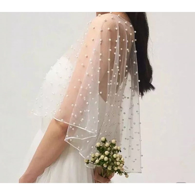 áo choàng váy cưới