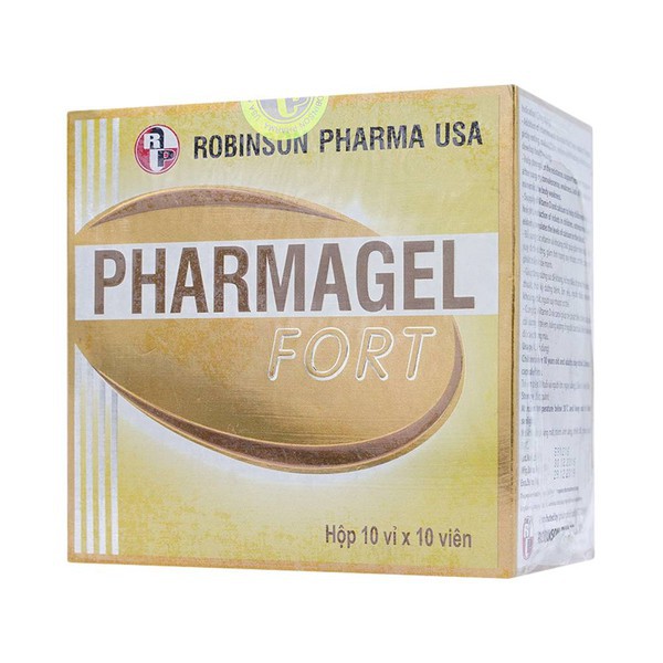 Pharmagel Fort- Hỗ trợ bổ sung vitamin giúp bồi bổ sức khỏe, tăng cường miễn dịch của cơ thể (100 viên)