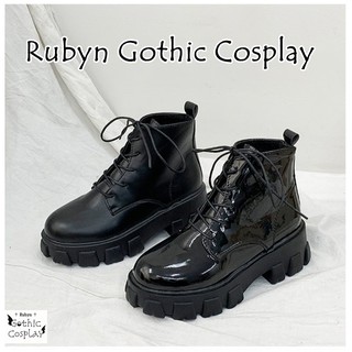 [Sẵn] S5. Giày Boots Chiến Binh mẫu mới 2020 5cm ( size 35-40 ) ( BÓNG và NHÁM )