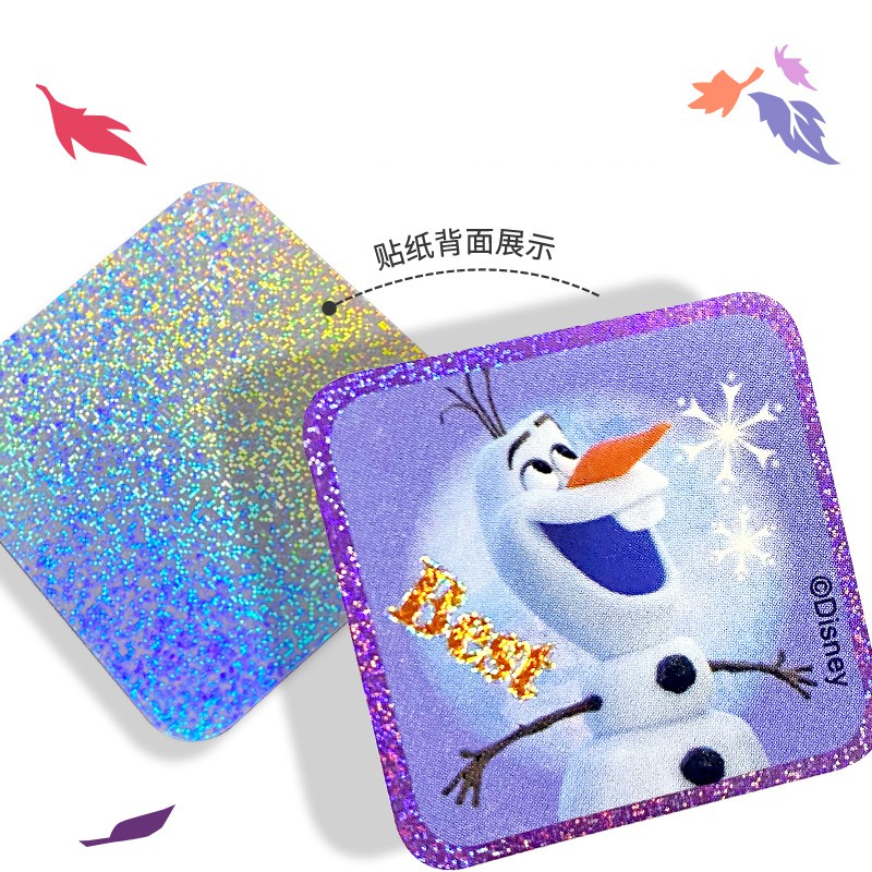 Cuộn 200 Sticker Khen Thưởng Cho Bé - Cuộn giấy dán trang trí đồ vật cơ thể hình công chúa Disney đáng yêu，Bộ Sưu Tập Hình Dán Siêu Nhân Spiderman Công Chúa Elsa Bé Cực Thích