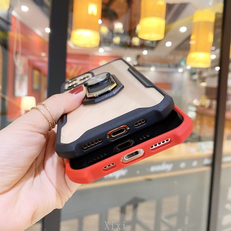 Ốp điện thoại PC cứng trong suốt chống sốc có giá đỡ cho Samsung Galaxy A32 A02 M02 A12 A42 M51 M31s M31 M21 M11 A11 A01 A71 A51 A70 | BigBuy360 - bigbuy360.vn