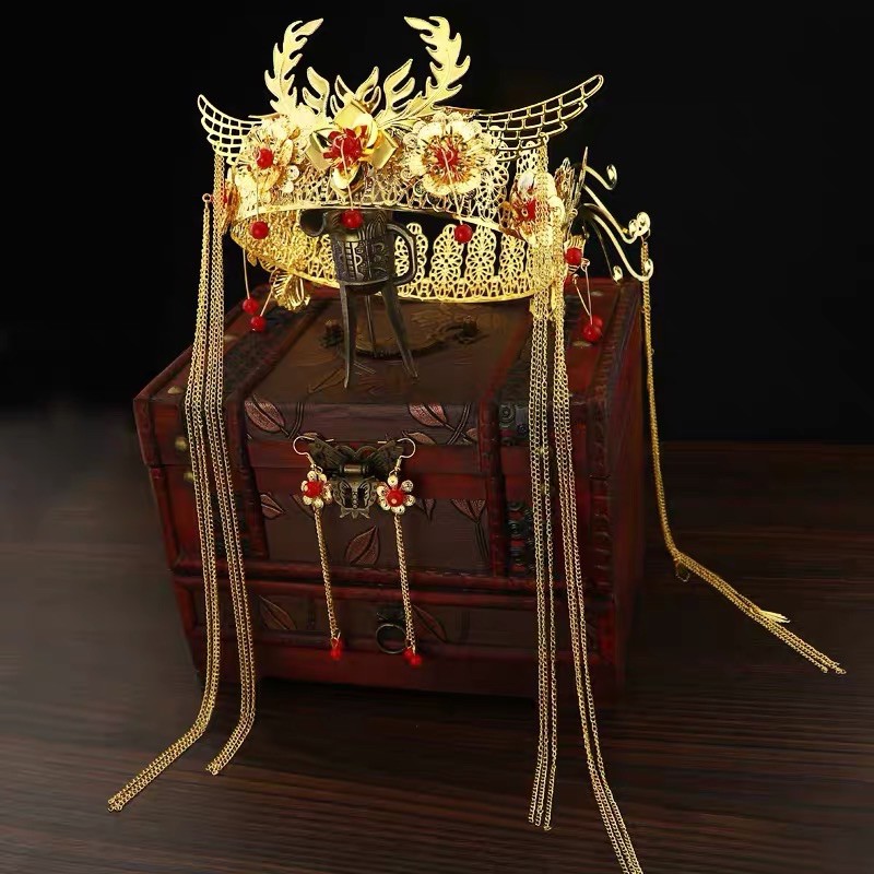 Vương miện cô dâu cổ trang 120