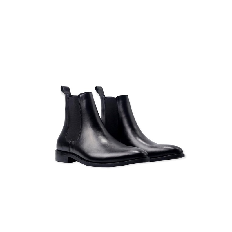 Chelseaboot aug da bò đế gỗ ( đế 3cm ) Tặng lót tăng chiều cao hoặc tất