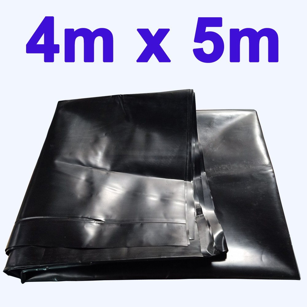 Bạt lót ao hồ HDPE 4m x 5m dày 0.5mm bảo hành 5 năm