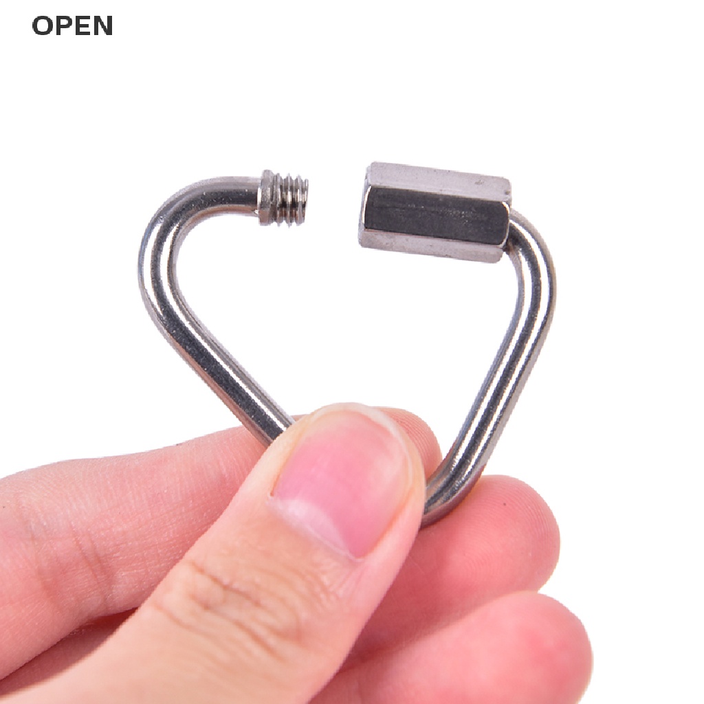 Op Móc Khóa Bằng Thép Không Gỉ Hình Tam Giác Khóa Vít Móc my