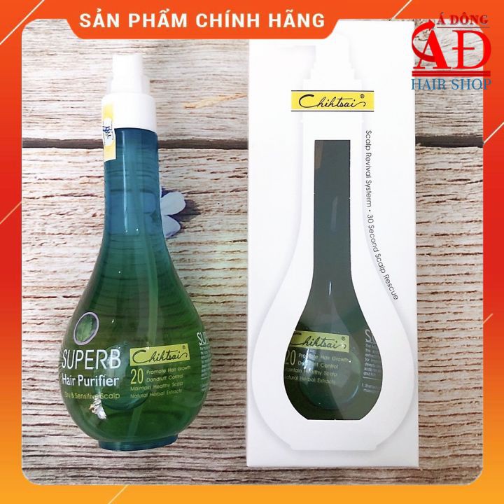 [Chính hãng] [Siêu rẻ] Tinh dầu Chihtsai No.20 Superb Hair Purifier làm sạch gầu ngứa và dịu da đầu 250ml