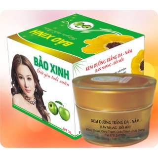 Kem dưỡng trắng da, nám, tàn nhang, đồi mồi Bảo Xinh
