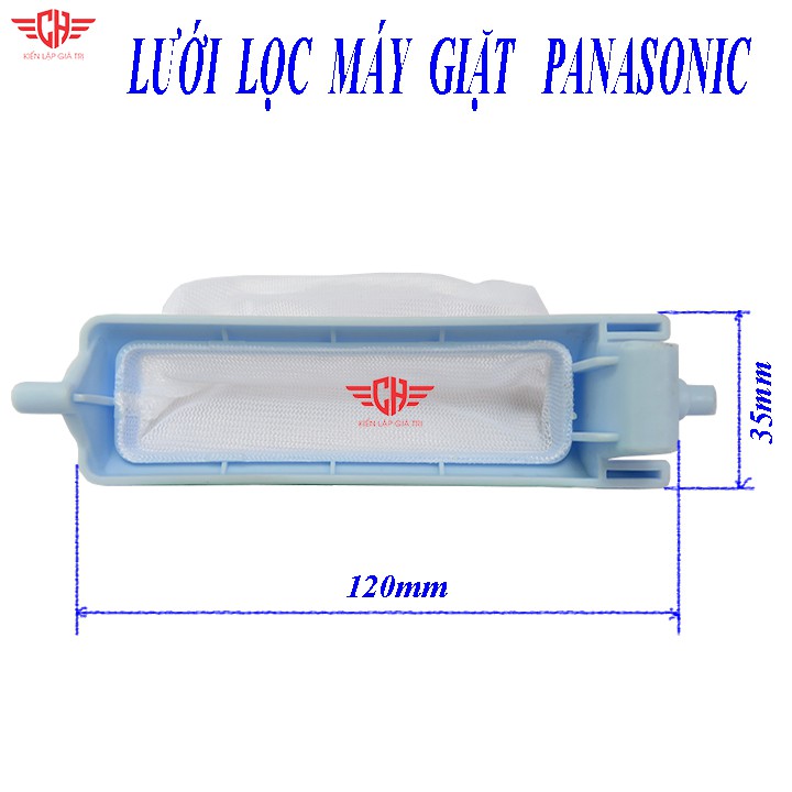 Túi lọc rác máy giặt Lưới lọc máy giặt PANASONIC 35 x 134cm
