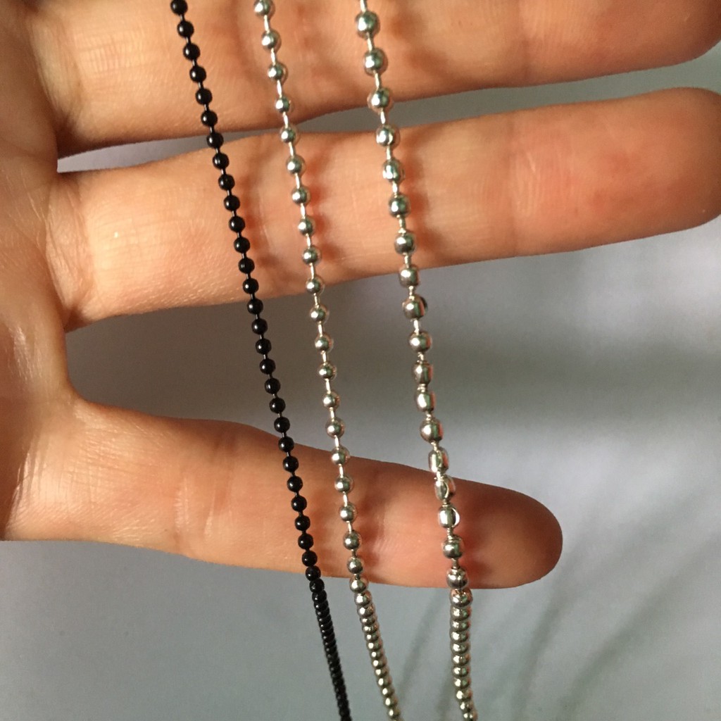 Đoạn 1 mét xích, tăng đưa, xích bi làm handmade