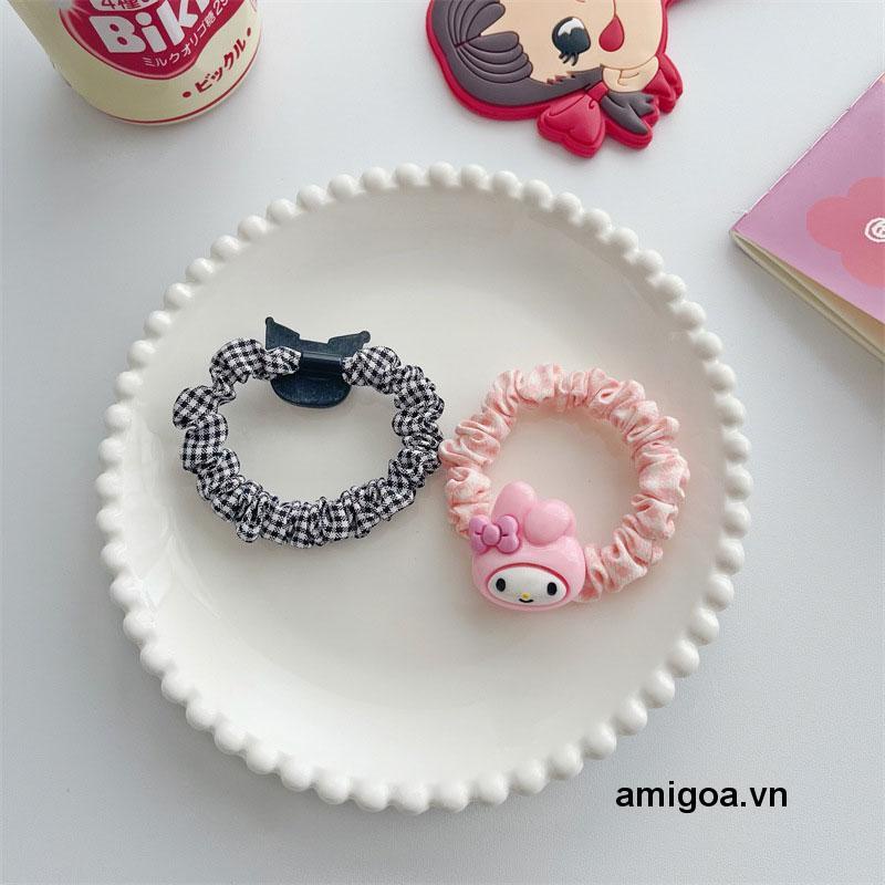 ✨✨Dây Buộc Tóc Cao Su Họa Tiết Hoạt Hình Đơn Giản Phong Cách Hàn Quốc