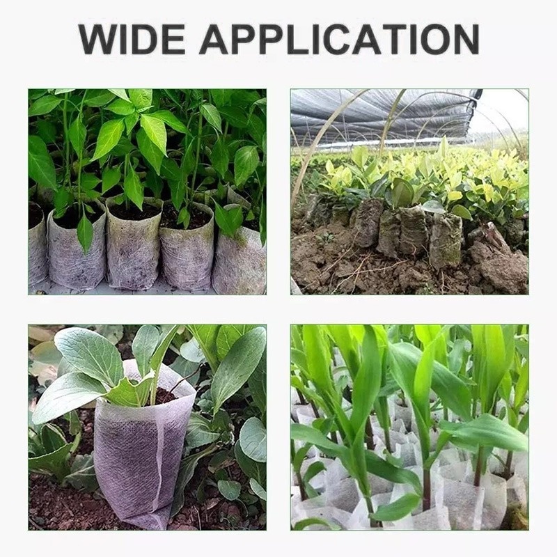 Túi Trồng Cây Bằng Vải Không Dệt Thân Thiện Với Môi Trường Có Thể Phân Hủy Sinh Học CR1