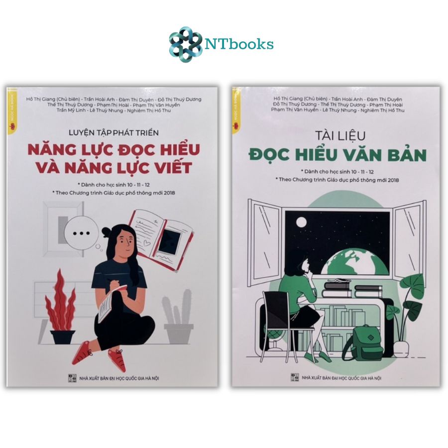 Sách - Luyện Tập Phát Triển Năng Lực Đọc Hiểu Và Năng Lực Viết + Tài Liệu Đọc Hiểu Văn Bản
