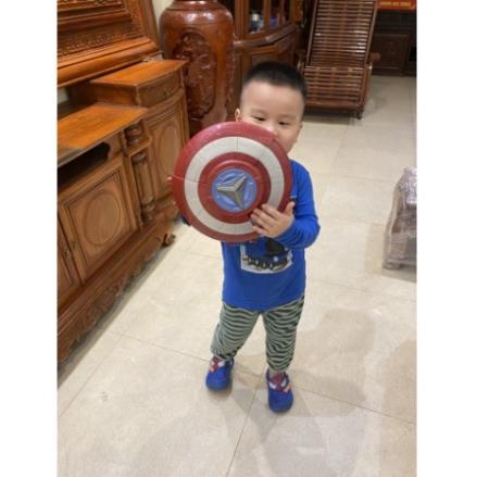 Đồ chơi khiên đội trưởng mỹ. Khiên Captain America đồ chơi siêu nhân Marvel Avengers cho bé.