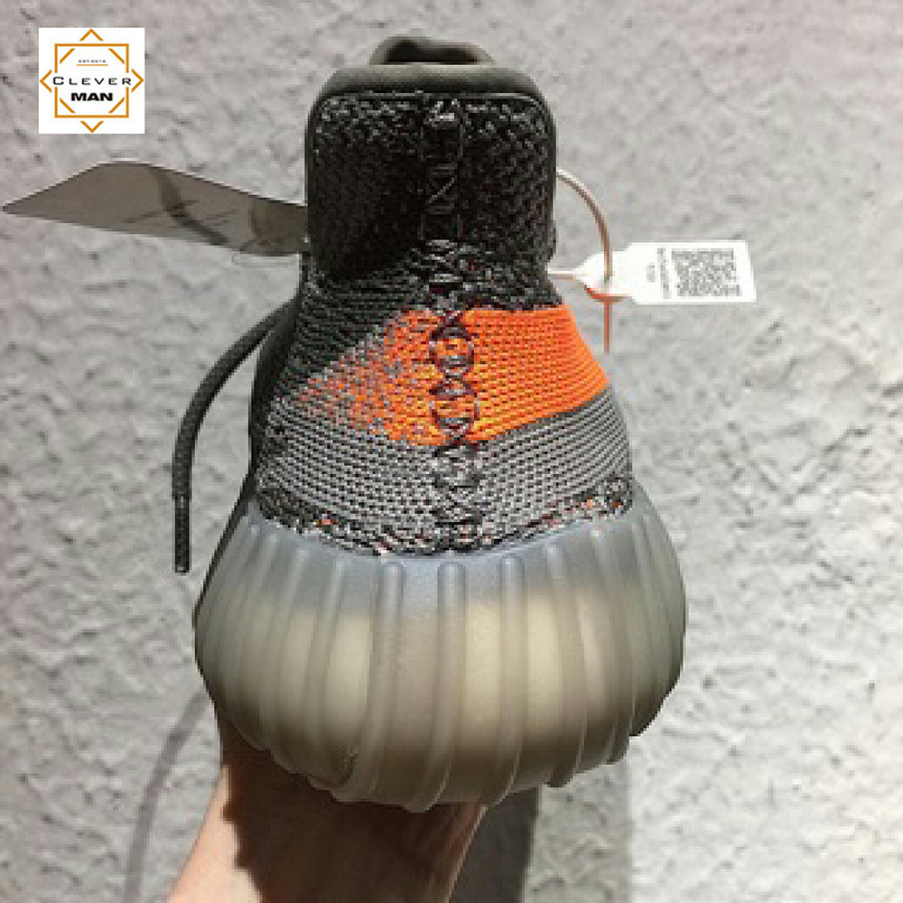 (FREESHIP+HỘP)  Giày thể thao Sneakers  YZ 350 V2 beluga xám vạch cam cực đẹp cho cả nam và nữ