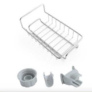 Giá Treo Bồn Rửa Bát Inox, Kệ Inox Để Đồ Rửa Bát Đa Năng