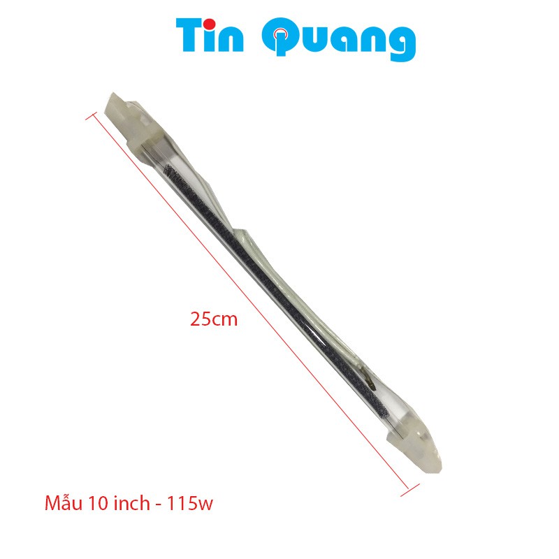 Thanh sấy nhiệt tủ lạnh loại 8 - 10 -  11 - 12 - 13 - 14 - 16 inch 220V, điện trở phá băng xả đá tủ lạnh