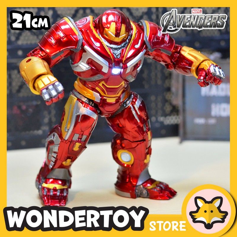 Mô hình Hulkbuster Mark 44 2.0 Avengers Infinity War size 21cm Có LED - Chính hãng ZD Toys - Hulkbuster MK44